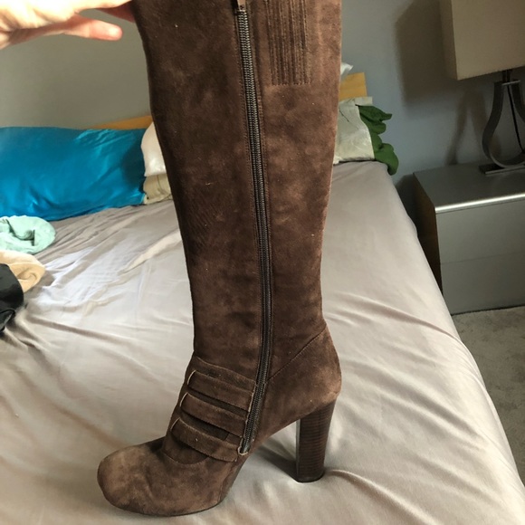 Dark brown Staccato boots size 8 - Picture 3 of 5